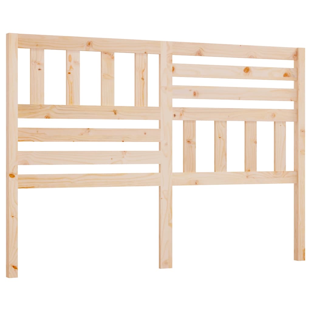 Vidaxl hoofdbord 156x4x100 cm massief grenenhout