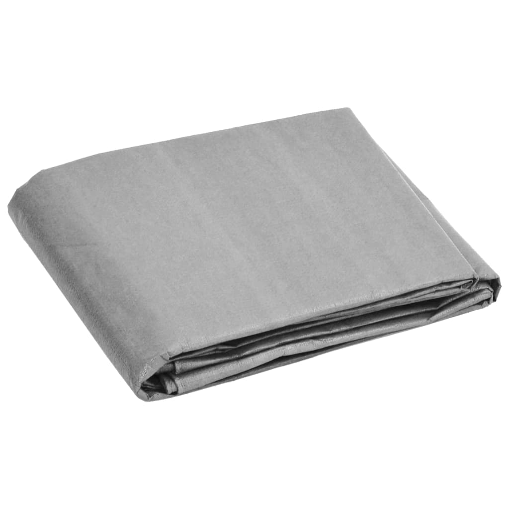 VIDAXL -Gerät 180 g m² 2x3 M HDPE Grau