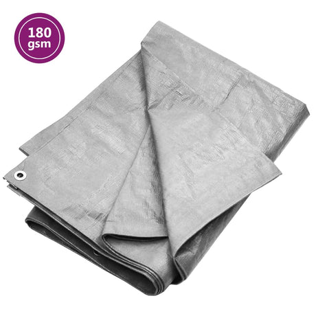 VIDAXL -Gerät 180 g m² 6x10 m HDPE Grau