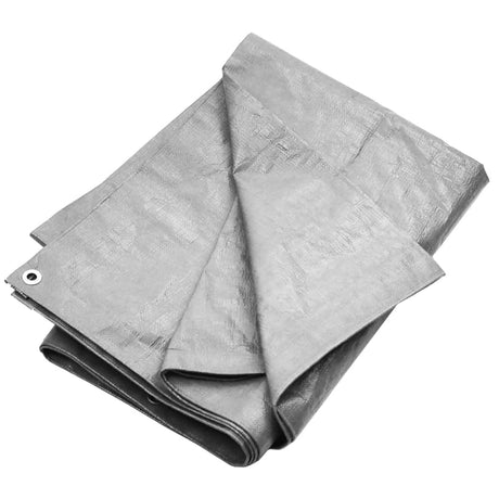 VIDAXL -Gerät 180 g m² 8x10 m HDPE Grau