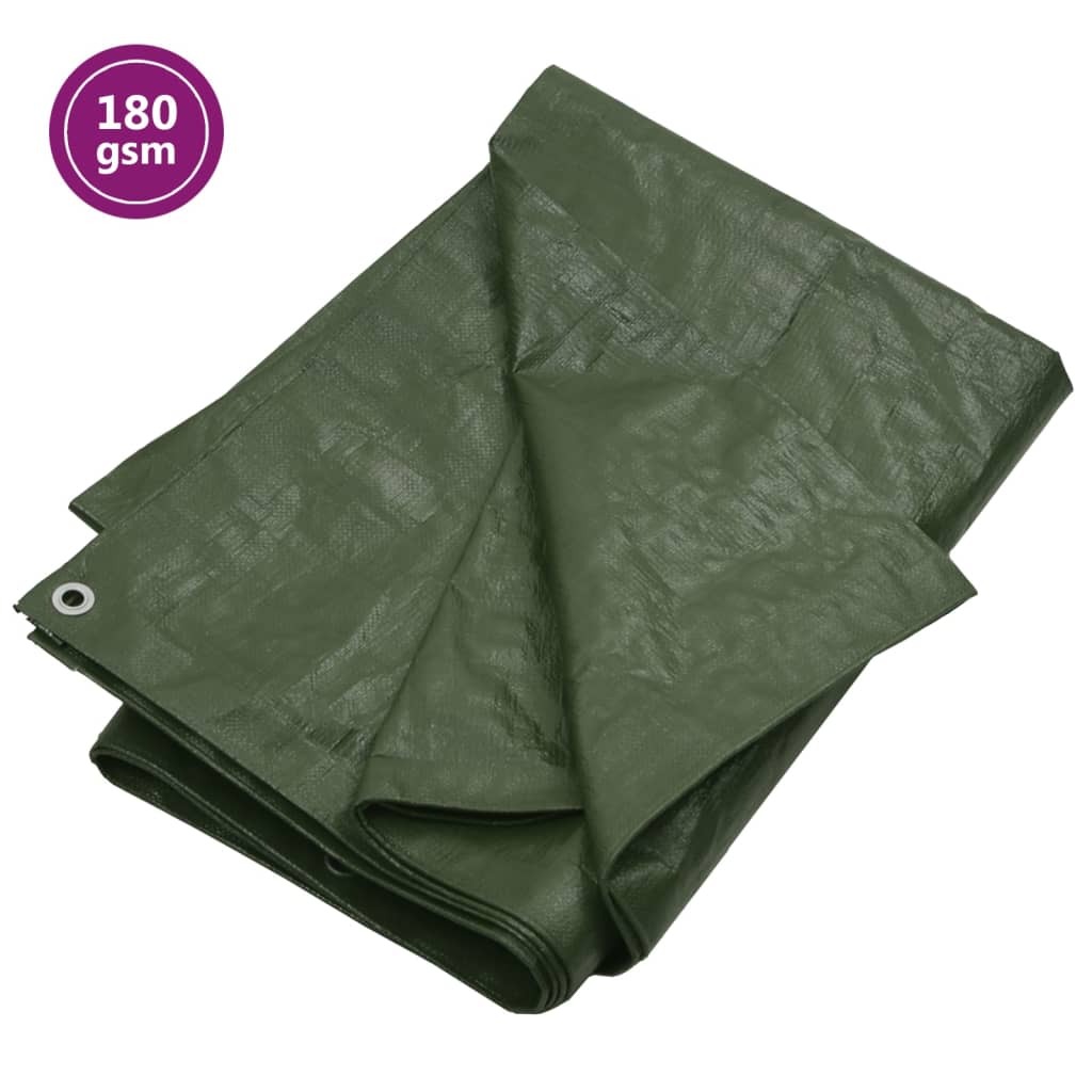 Zařízení Vidaxl 180 g m² 8x12 m hdpe zelená