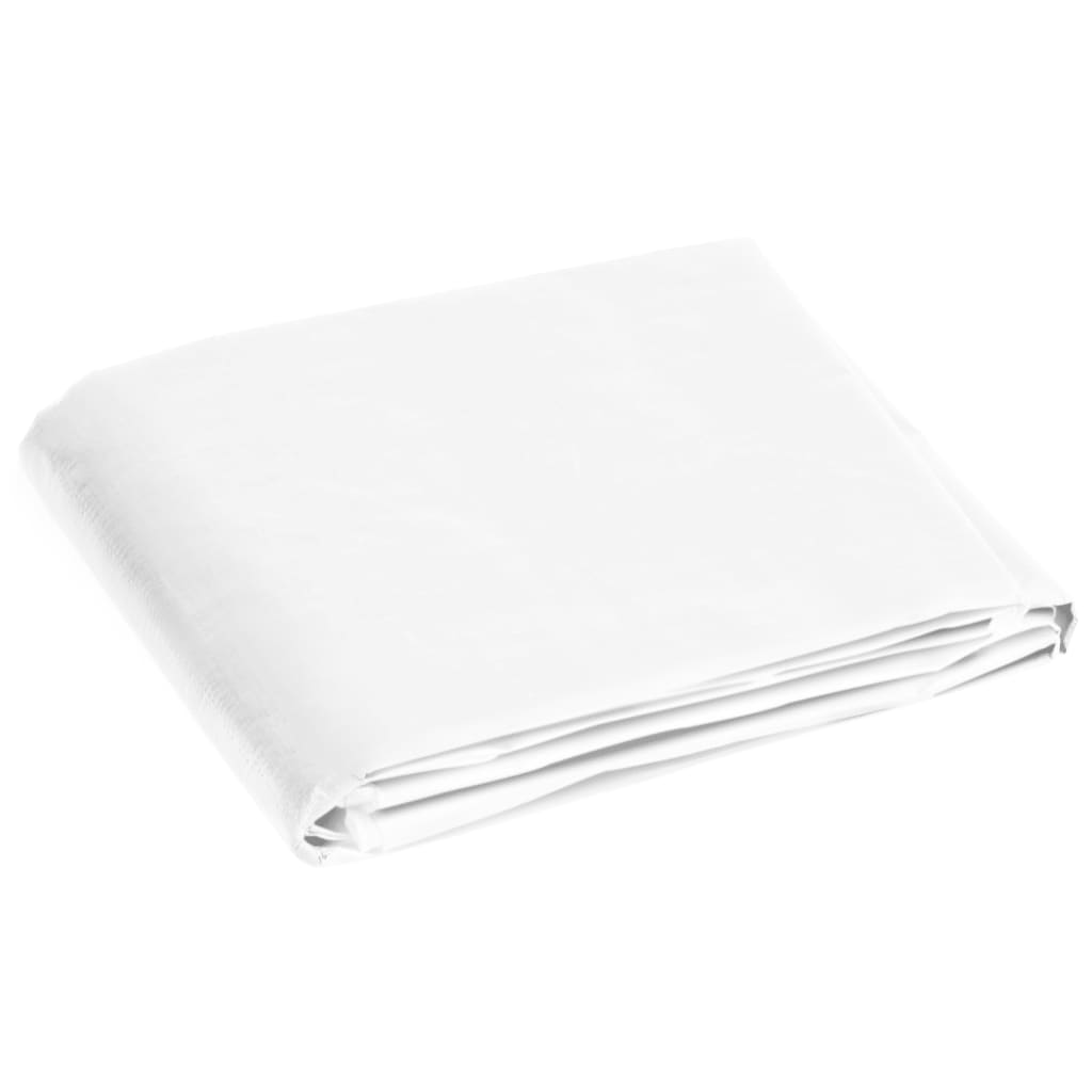 VIDAXL -Gerät 180 g m² 3x6 M HDPE Weiß