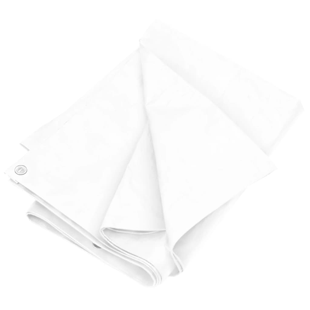 VIDAXL -Gerät 180 g m² 4x4 M HDPE Weiß