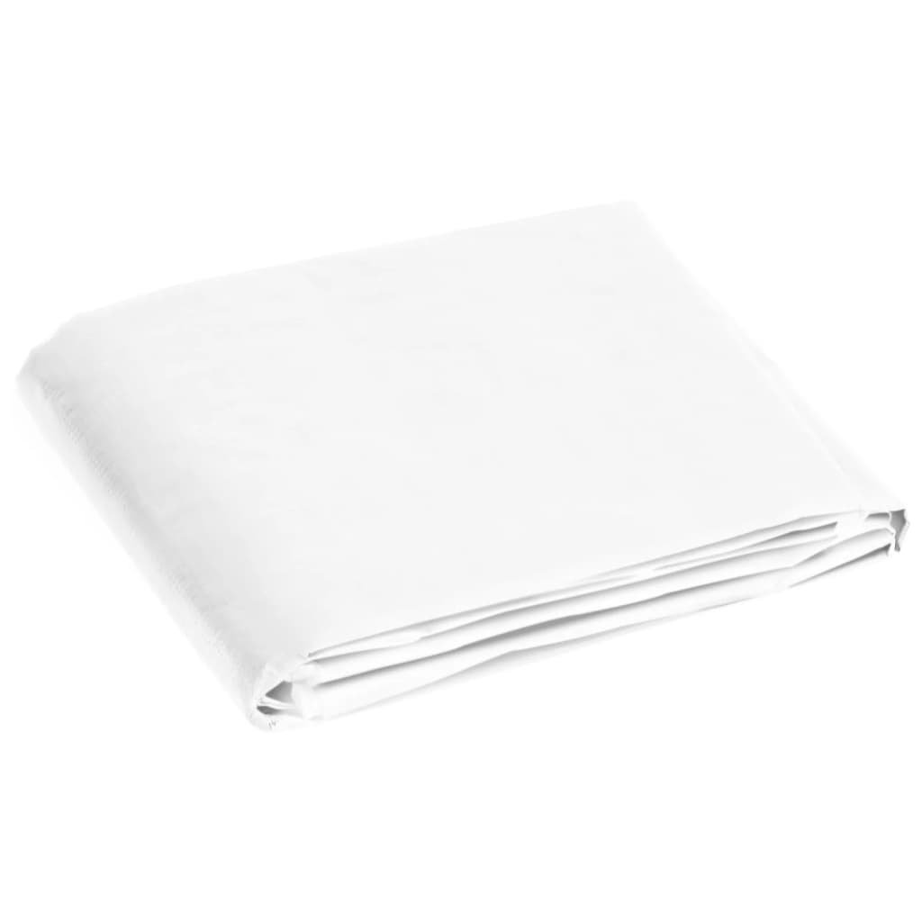 VIDAXL -Gerät 180 g m² 4x6 M HDPE Weiß
