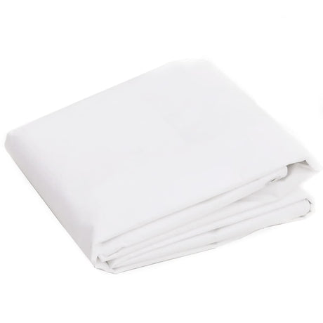Vidaxl -Gerät Segel 260 g m² 3x3 M HDPE Weiß