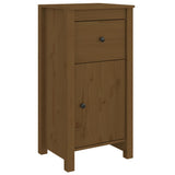 Vidaxl dressoir 40x35x80 cm massief grenenhout honingbruin