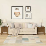 Vidaxl bijzettafels 2 st 40x40x39 cm massief grenenhout honingbruin