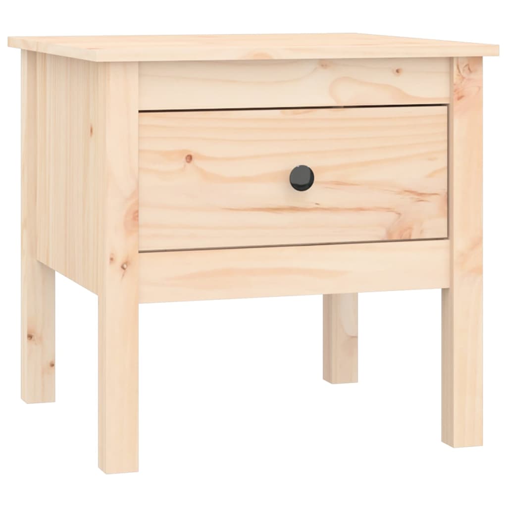 Vidaxl bijzettafel 50x50x49 cm massief grenenhout