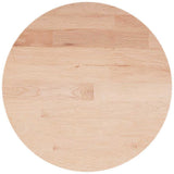 Vidaxl tafelblad rond ø40x1,5 cm onbehandeld massief eikenhout
