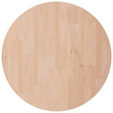 Vidaxl tafelblad rond ø30x2,5 cm onbehandeld massief eikenhout