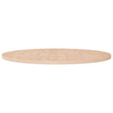 Vidaxl tafelblad rond ø90x2,5 cm onbehandeld massief eikenhout