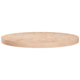 Vidaxl tafelblad rond ø70x4 cm onbehandeld massief eikenhout