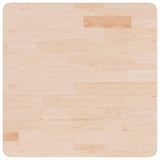 Vidaxl tafelblad vierkant 60x60x1,5 cm onbehandeld massief eikenhout