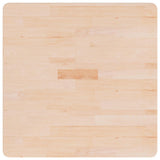 Vidaxl tafelblad vierkant 70x70x1,5 cm onbehandeld massief eikenhout