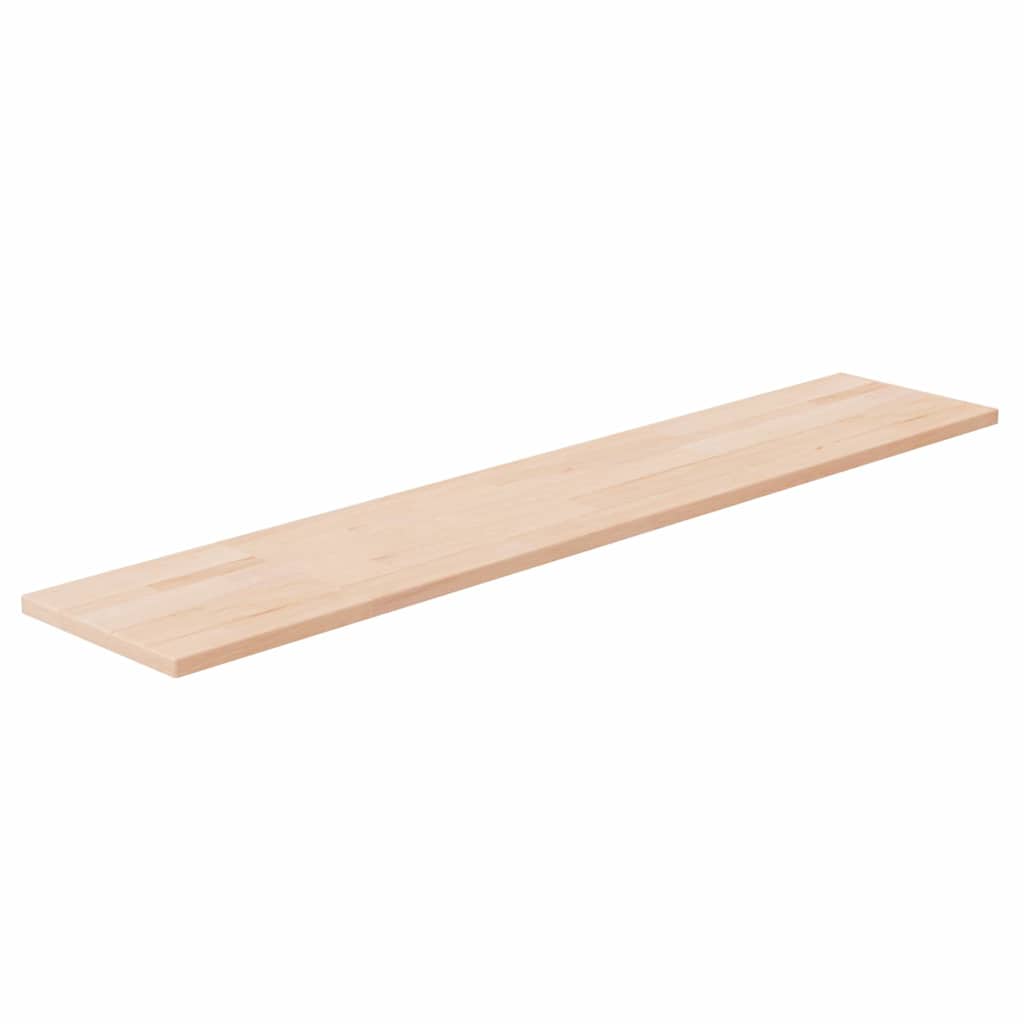 Vidaxl plank 100x20x1,5 cm onbehandeld massief eikenhout