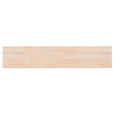 Vidaxl plank 100x20x1,5 cm onbehandeld massief eikenhout