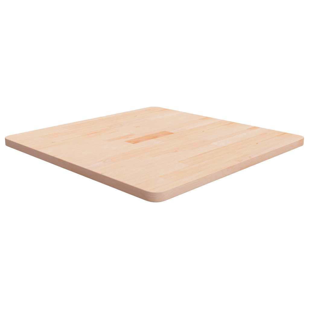 Vidaxl tafelblad vierkant 70x70x2,5 cm onbehandeld massief eikenhout