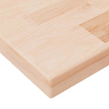 Vidaxl plank 100x20x2,5 cm onbehandeld massief eikenhout