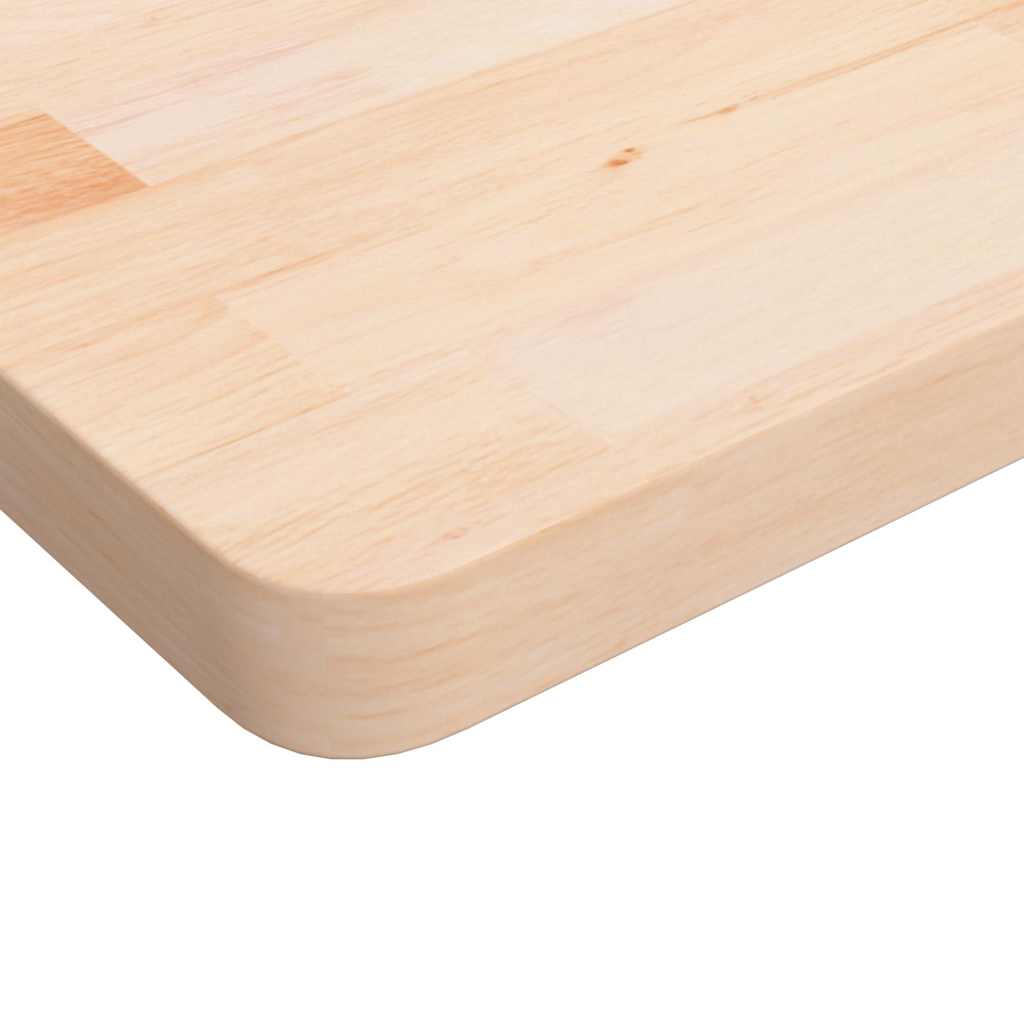 Vidaxl tafelblad vierkant 50x50x4 cm onbehandeld massief eikenhout
