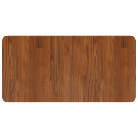 VIDAXL WASHBAIN TABELLE 80x40x1,5 cm behandeltes massives Holz dunkelbraun