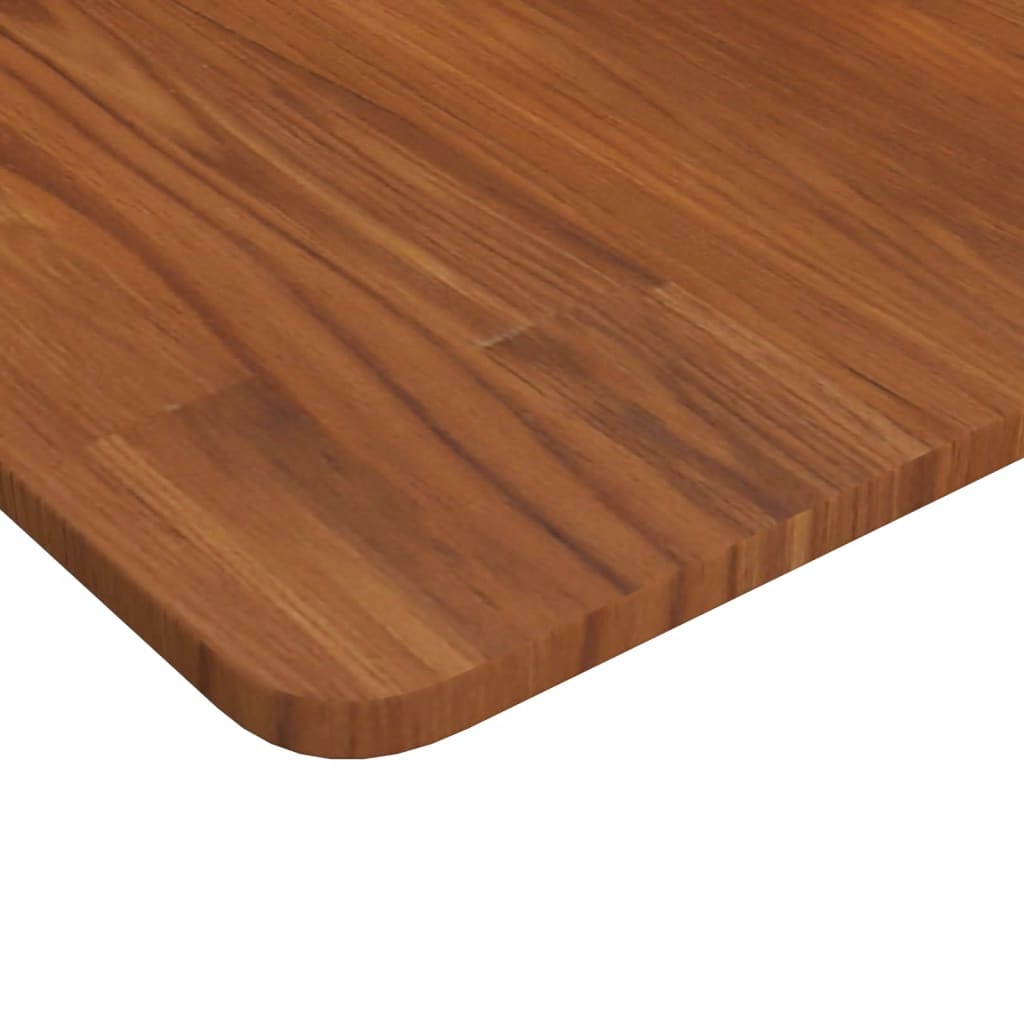 VIDAXL WASHBAIN TABELLE 100x50x1.5 cm behandeltes massives Holz dunkelbraun