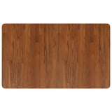 VIDAXL WASHBAIN TABELLE 100X60X1,5 cm behandeltes massives Holz dunkelbraun