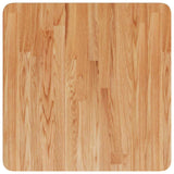Vidaxl tafelblad vierkant 50x50x2,5cm massief eiken lichtbruin