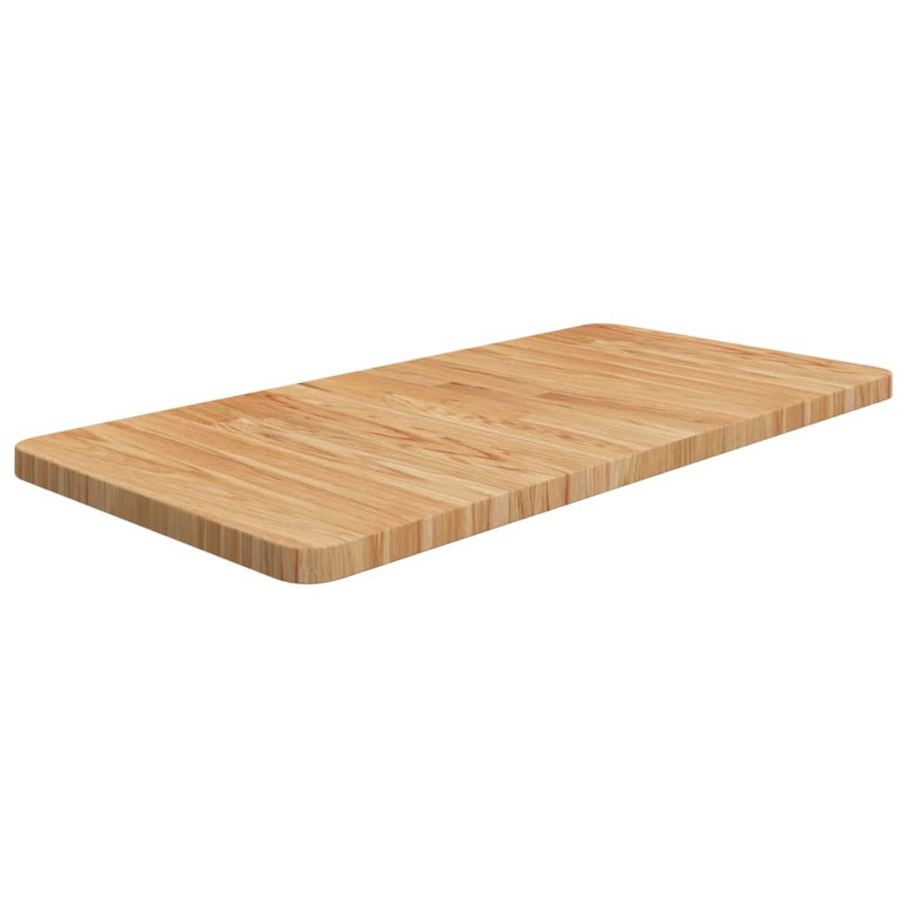 VIDAXL WASHBAIN TABELLE 80x40x2,5 cm behandeltes massives Holz hellbraun