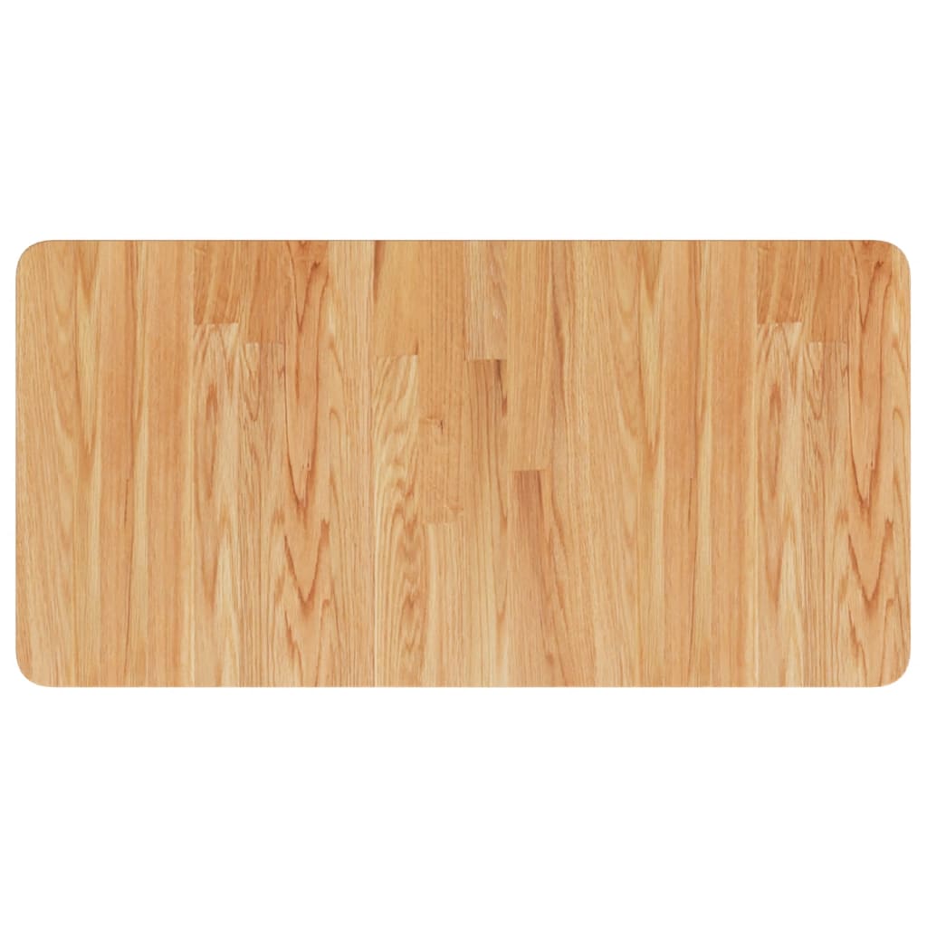 VIDAXL WASHBAIN TABELLE 80x40x2,5 cm behandeltes massives Holz hellbraun