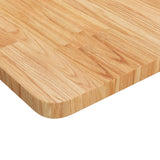 VIDAXL WASHBAIN TABELLE 80x40x2,5 cm behandeltes massives Holz hellbraun