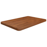 Vidaxl Washbasin Sheet 60x40x2.5 cm de madera maciza tratada marrón oscuro