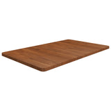 Vidaxl wastbasin Table 100x60x2.5cm behandelt Fest mat Holz donkelbrong