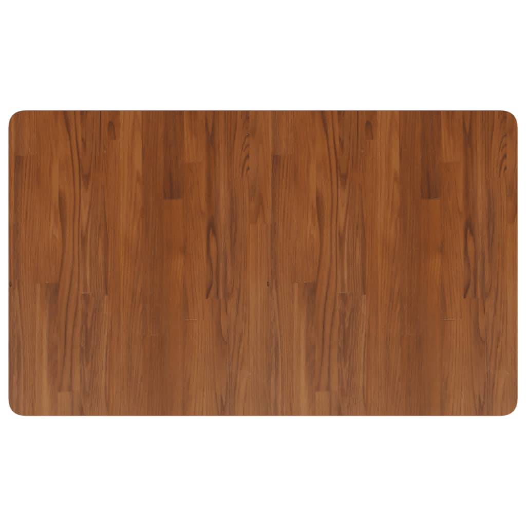 Vidaxl wastbasin Table 100x60x2.5cm behandelt Fest mat Holz donkelbrong