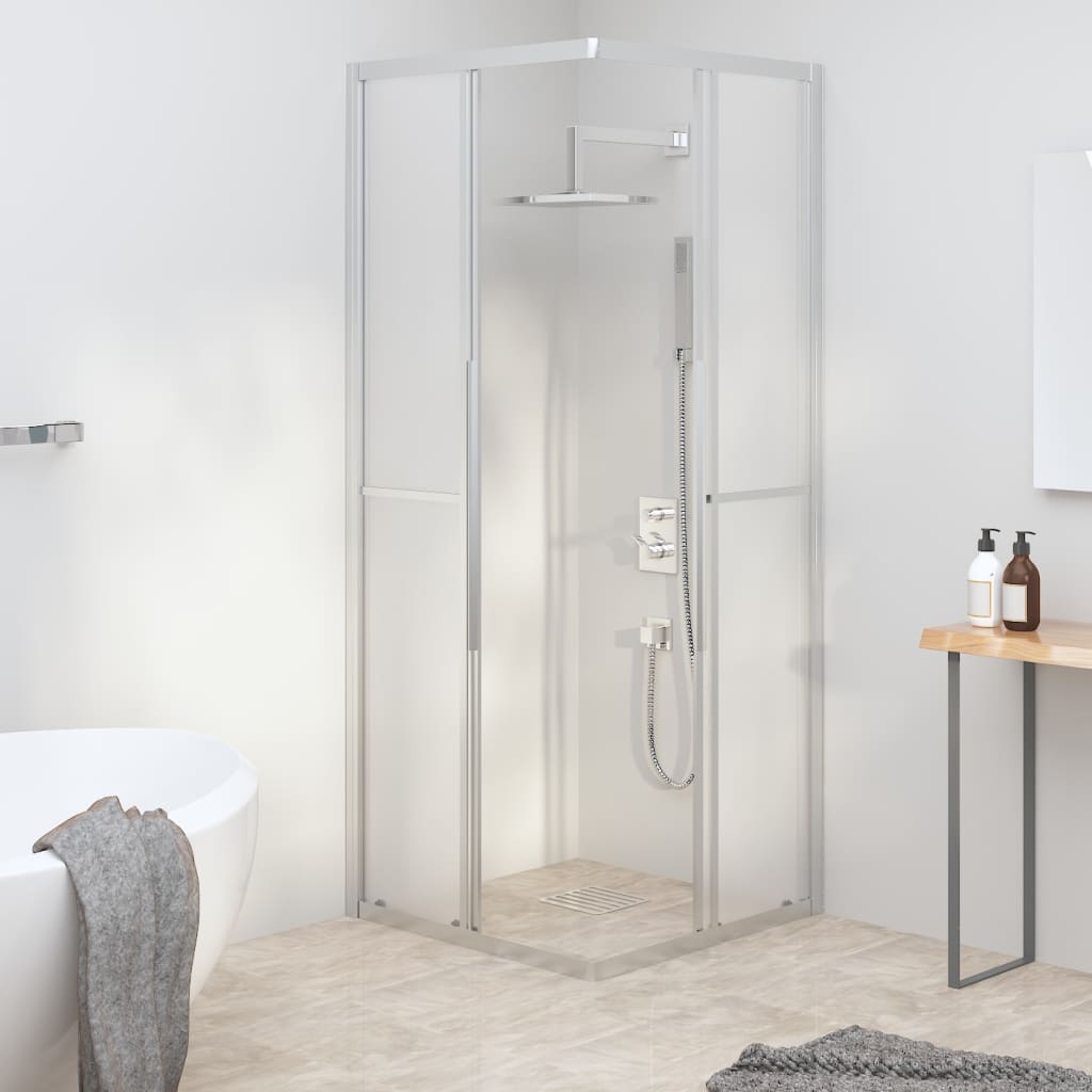 Vidaxl Shower Cubicle 70x70x180 cm mat ESG