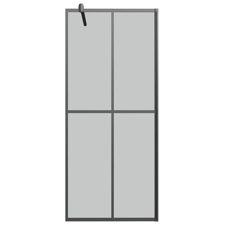 Vidaxl Walk -In -Duschbildschirm 80x195 cm dunkler Temperament