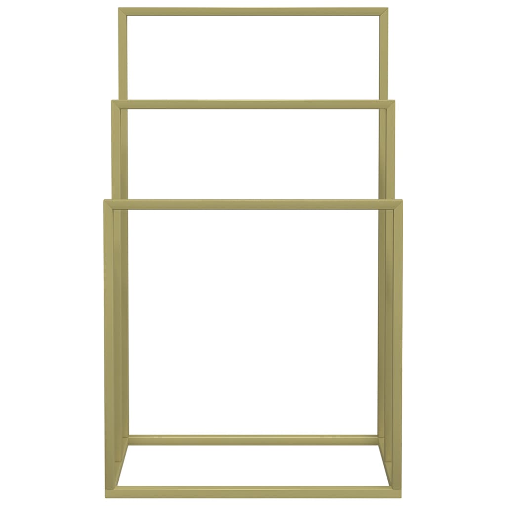 Vidaxl Handduchsuch Rack ofgebrach 48x24x79 cm Eisenkaart faarweg