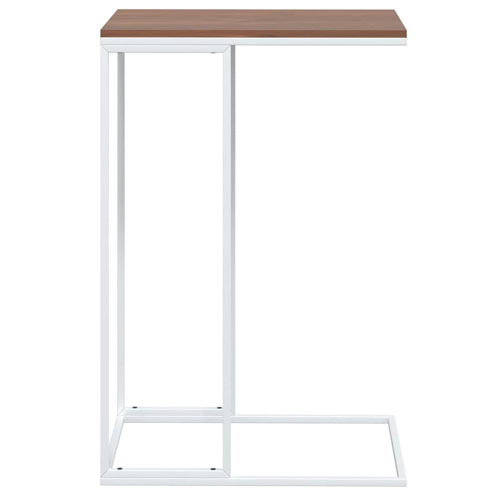 Vidaxl bijzettafel 40x30x59 cm bewerkt hout wit