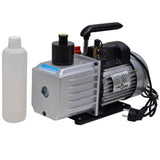 Vidaxl Vakuumpumpe 100 l min mit einem doppelten Manometern Set