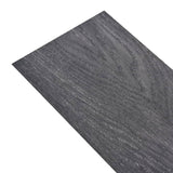 Vidaxl Floorboards Self -adhesive 2.51 m² 2 mm PVC Black and White