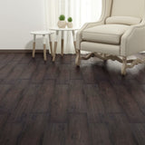 Vidaxl Floorboards Self -adhesive 2.51 m² 2 mm PVC dark brown