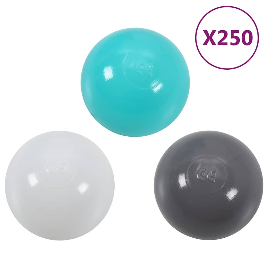 Vidaxl Playballs 250 ST multi -rozložený