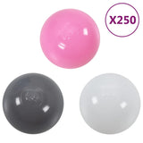 Vidaxl Playballs 250 ST multi -rozložený