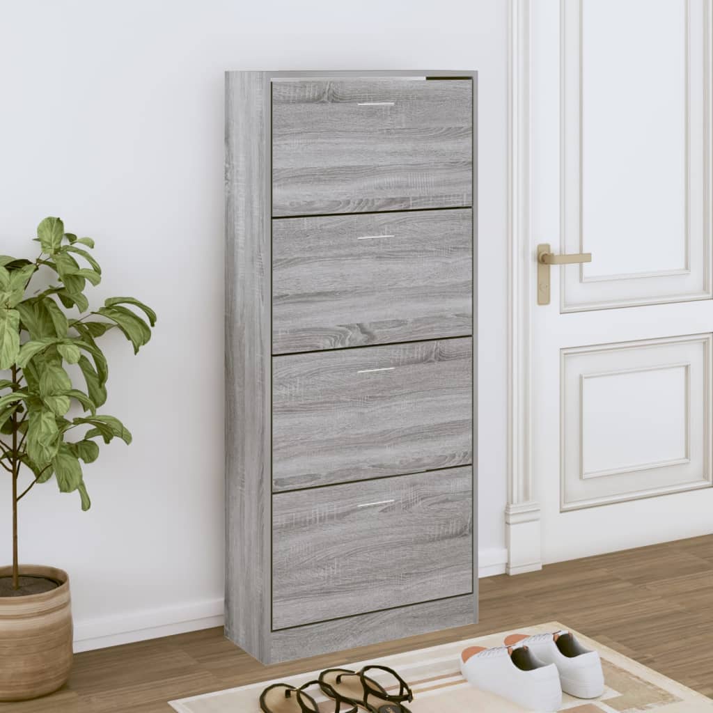 Vidaxl Schong Cabinet 63X24x147 cm Expertéiert Holz Greom Sonoma