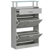 Vidaxl Schuhschrank 63x24x104 cm verarbeiteter Holzbetonpreis