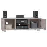 Vidaxl tv-meubel 120x40,5x35 cm bewerkt hout betongrijs