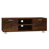 Vidaxl tv-meubel 120x40,5x35 cm bewerkt hout gerookt eikenkleurig