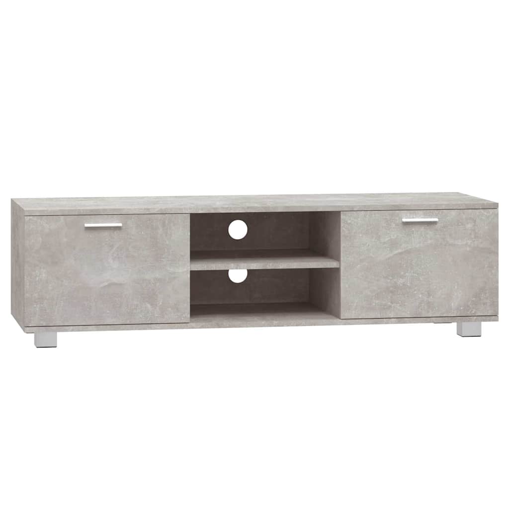 Vidaxl tv-meubel 140x40,5x35 cm bewerkt hout betongrijs