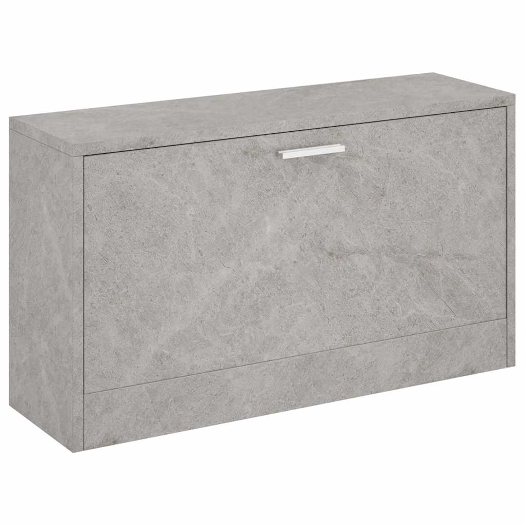 Vidaxx Schuhbank 80x24x45 cm Holzwerkstoff betongrau