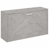 Vidaxx Schuhbank 80x24x45 cm Holzwerkstoff betongrau