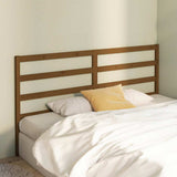 Vidaxl hoofdbord 206x4x100 cm massief grenenhout honingbruin